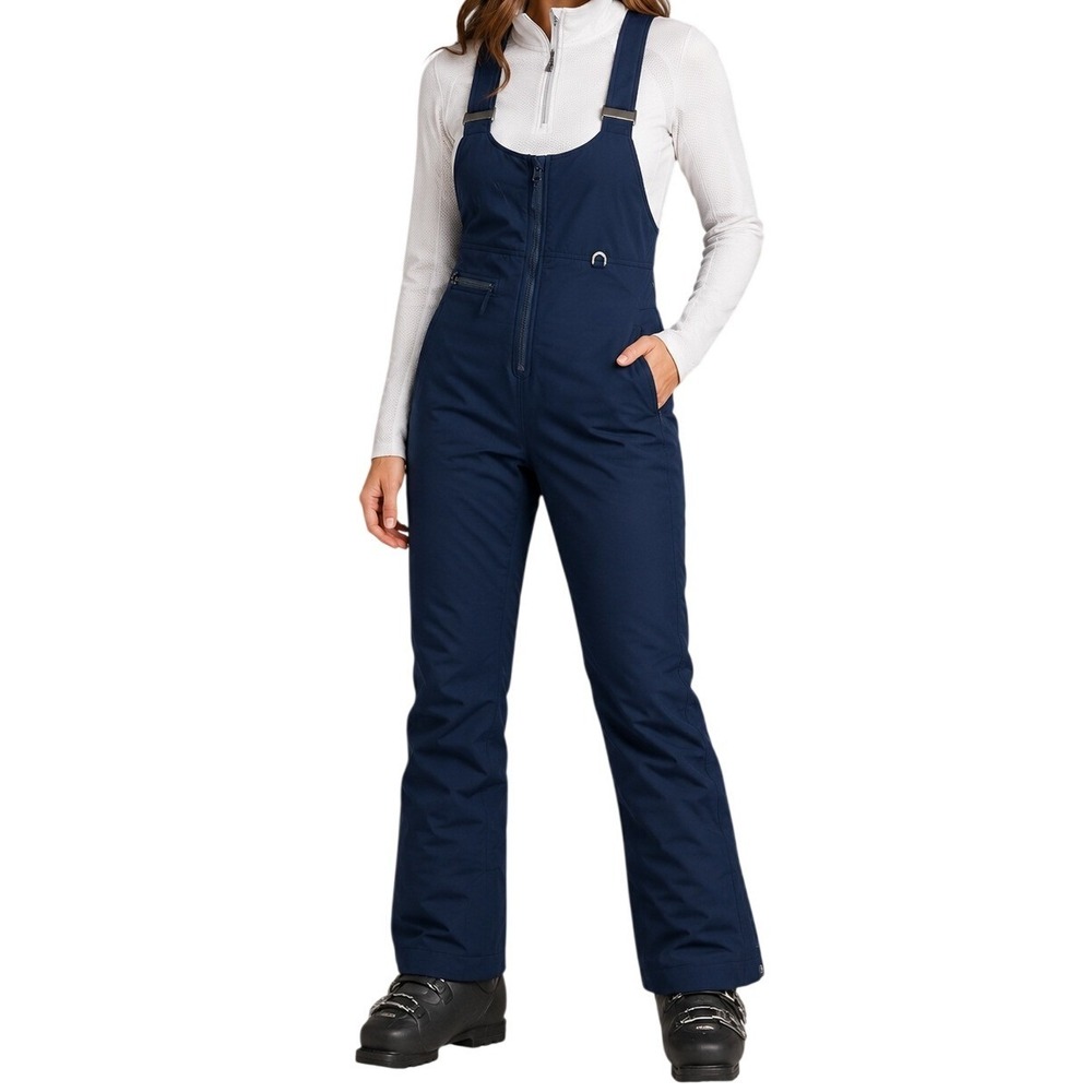 Obermeyer Navy Blue Ski Bib Overalls Women's 10